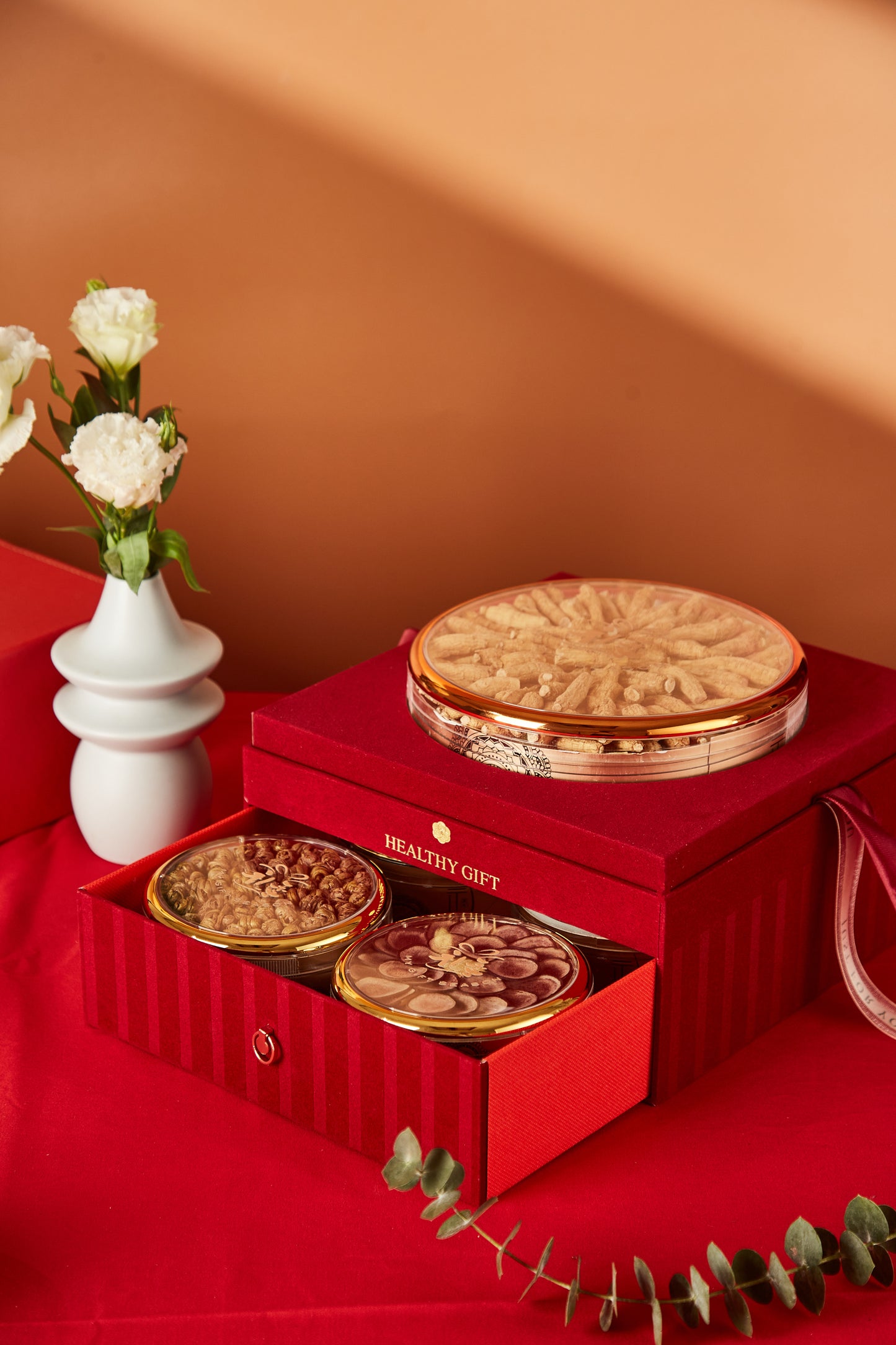 Luoyang Red Rose Five-Piece Gift Box