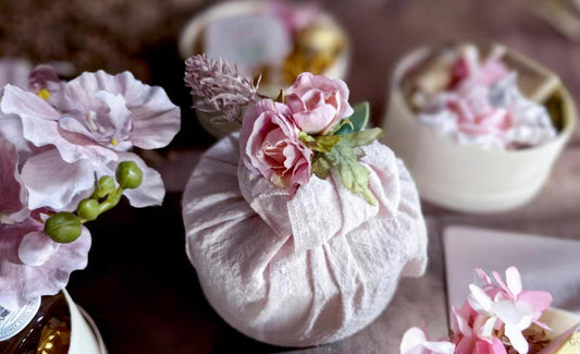 Forest-themed Floral Elegance Wedding Favor Gift Box